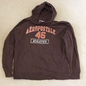 Aeropostale brown hoodie